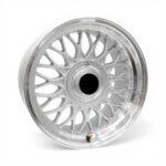 17" CW-7032 4/100 & 4/114 Silver With Machined Lip Alloy Wheels