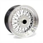 17" 1022 4/100 & 4/114 Silver Machine Lip Alloy Wheels