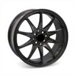 17" NDT 4/100 & 4/114 Matt Black Alloy Wheels
