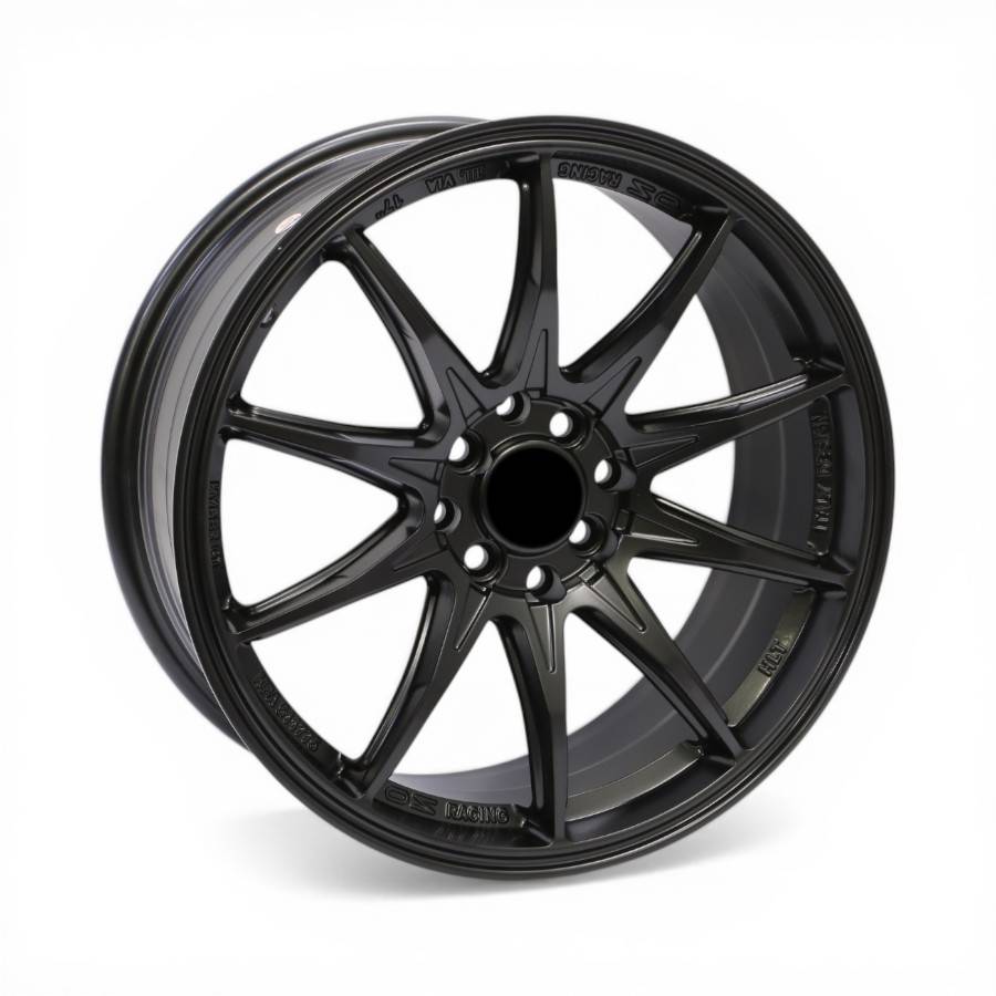 DX424 17 MTBLK 17" NDT 4/100 & 4/114 Matt Black Alloy Wheels - Image 1