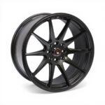 17" NDT 4/100 & 4/114 Matt Black Alloy Wheels
