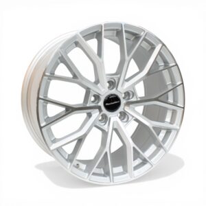 18" Racing Hart Avalon 5/112 Polished Silver Face Alloy Wheels