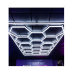 Hexagon Grid Led Light for Auto Detailing Shop-Garage or Workshop 4.8x2.4m