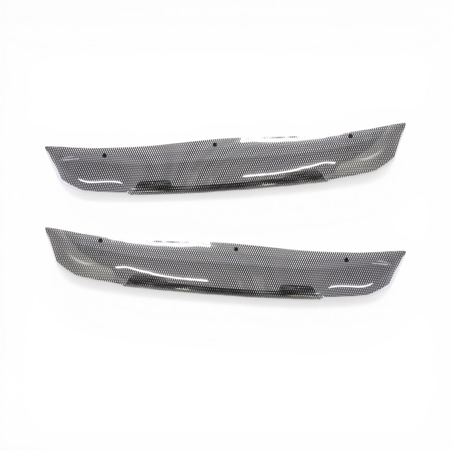 36B02 Carbon Look Bonnet Shields for Kia Picanto 2011+ - Image 1