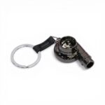 Keyring with Turbocharger Design (Black)