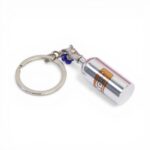 Keyring with NOS Tank Design (Silver)