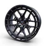 20" TWC435 6/139 Satin Black Alloy Wheels