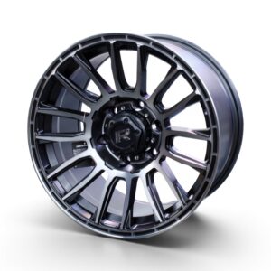 17" Hammer 6/139 Silver & Matt Black Alloy Wheels