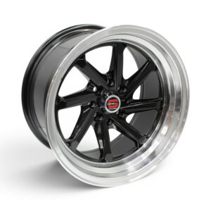 15" Beretta 4/100 & 4/108 Black Machine Lip Alloy Wheels