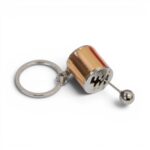 Keyring with 6-Speed Gear Shift (Bronze)