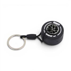 Keyring with Pirelli Tyre & Wheel Design