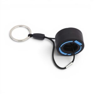 Keyring with Rubber Pirelli Tyre (Blue)