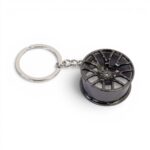 KEYRING RIM BSS DESIGN 2 BLACK