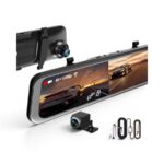 M2-Max Pro Series Rear View Mirror Dash Cam & Rear Camera Kit