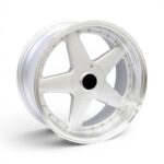 17" TWC476 4/100 & 5/100 Silver Machine Lip Alloy Wheels