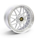 17" TWC479 4/100 & 5/100 Silver Machine Lip Alloy Wheels