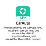 Mini A2 Wireless Apple CarPlay & Android Auto Adapter For Android Head Units – USB Plug And Play CarAuto APK Dongle - Image 3
