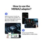 Mini A2 Wireless Apple CarPlay & Android Auto Adapter For Android Head Units – USB Plug And Play CarAuto APK Dongle - Image 4