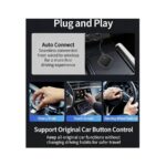 Mini S3 Wireless Apple CarPlay & Android Auto Adapter – Metal Case Glass Panel USB-C Plug And Play Converter - Image 2