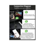 Mini S3 Wireless Apple CarPlay & Android Auto Adapter – Metal Case Glass Panel USB-C Plug And Play Converter - Image 7