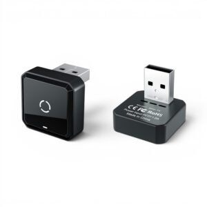 2-In-1 Wireless Apple CarPlay & Android Auto USB Adapter - Mini T4 Plug And Play Car Multimedia Converter