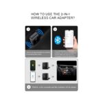 2-In-1 Wireless Apple CarPlay & Android Auto USB Adapter - Mini T4 Plug And Play Car Multimedia Converter - Image 2