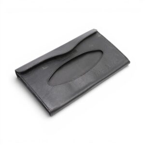 Genuine Leather Sunvisor Tissue Box