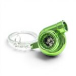 Keyring with Eletric Turbocharger Sound (Green)