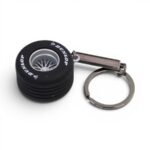 Keyring with Rubber Tyre (Dunlop)