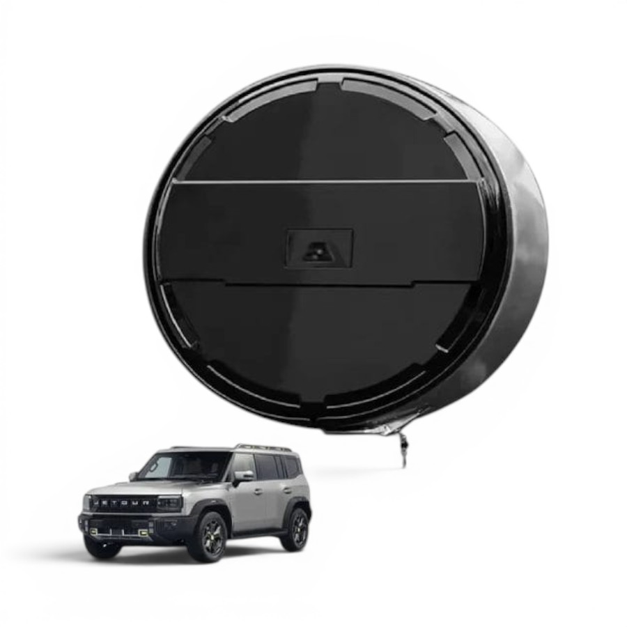 MJT0125-SWC Jetour T2 19" Stainless Steel Spare Wheel Cover - Image 1