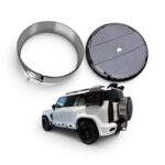 Jetour T2 19" Stainless Steel Spare Wheel Cover - Image 2