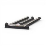 Black & Silver Side Steps for Toyota Hilux Vigo (set of 4)
