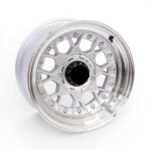 15" M8628 4/100 & 4/114 Silver Machine Lip Alloy Wheels
