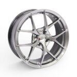17" M9131 4/100 Hyper Black Alloy Wheels