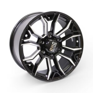 18" Racing Hart Samurai 6/139 Gloss Black Alloy Wheels