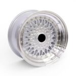 15" ZAR2602-24 4/100 & 5/100 Silver Machine Lip With Rivets Alloy Wheels