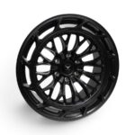 20" BT-600 6/139 Satin Black Alloy Wheels