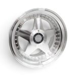 17" 2602-47 4/100 & 5/100 Silver With Rivets Alloy Wheels