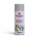National Paints Fast Drying Acrylic Spray 400ml (Light Grey)