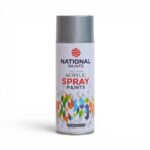 National Paints Fast Drying Acrylic Spray 400ml (Silver)
