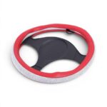Diamond Bling Design Steering Wheel Cover (Red)