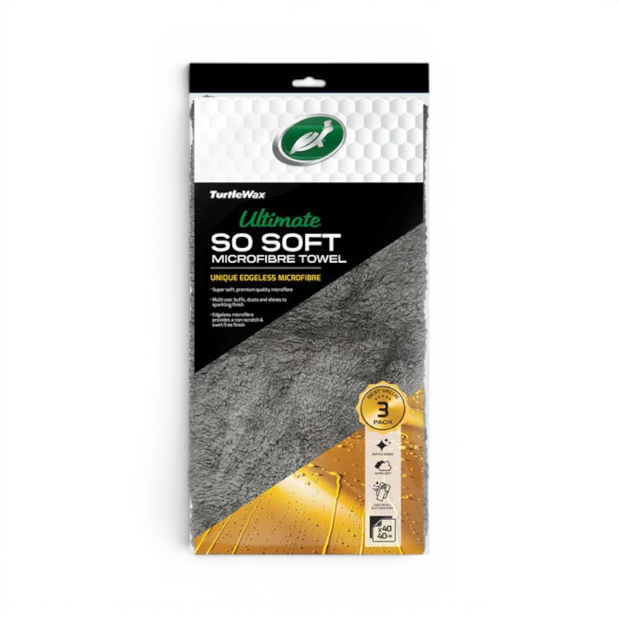 FG54068 Turtle Wax Ultimate So Soft Microfibre Towel - Image 1