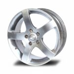 17" WN-05 5/100 & 5/120 Silver Used Alloy Wheels