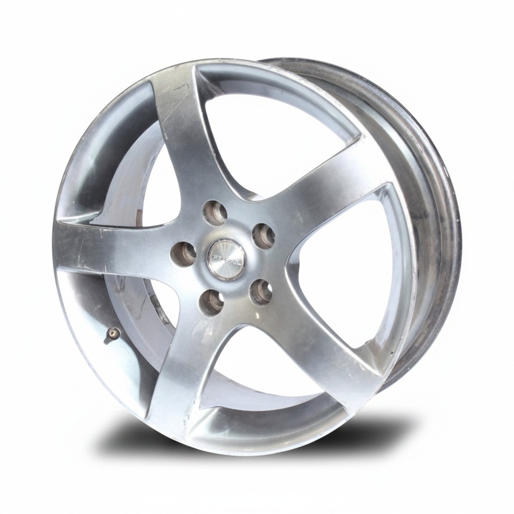 WN-05 17" WN-05 5/100 & 5/120 Silver Used Alloy Wheels - Image 1