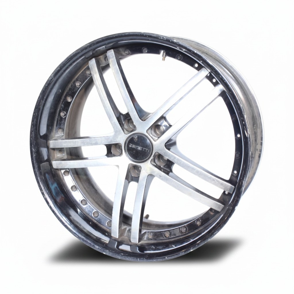 WN-03 20" WN-03 5/120 Silver Machine Lip Used Alloy Wheels - Image 1
