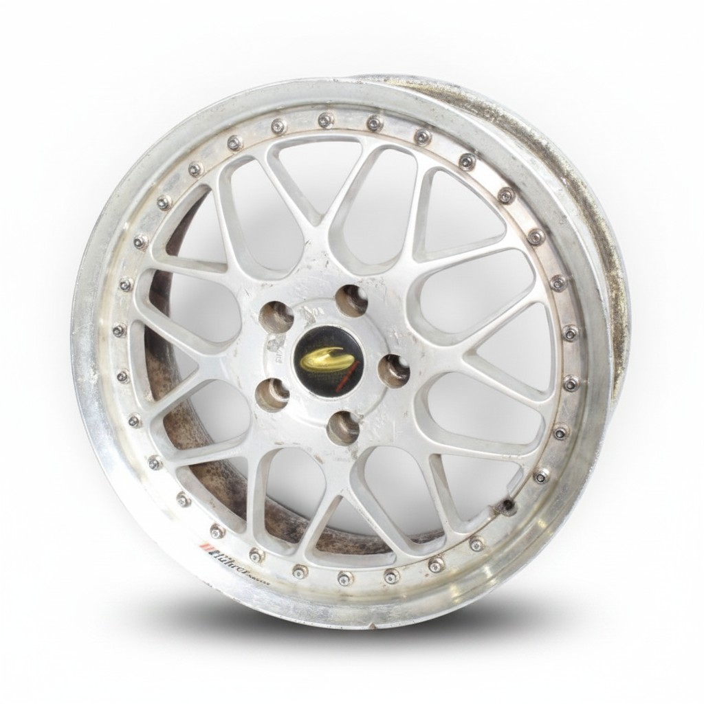 WN-11 17" WN-11 5/114 Silver With Studs Used Alloy Wheels - Image 1