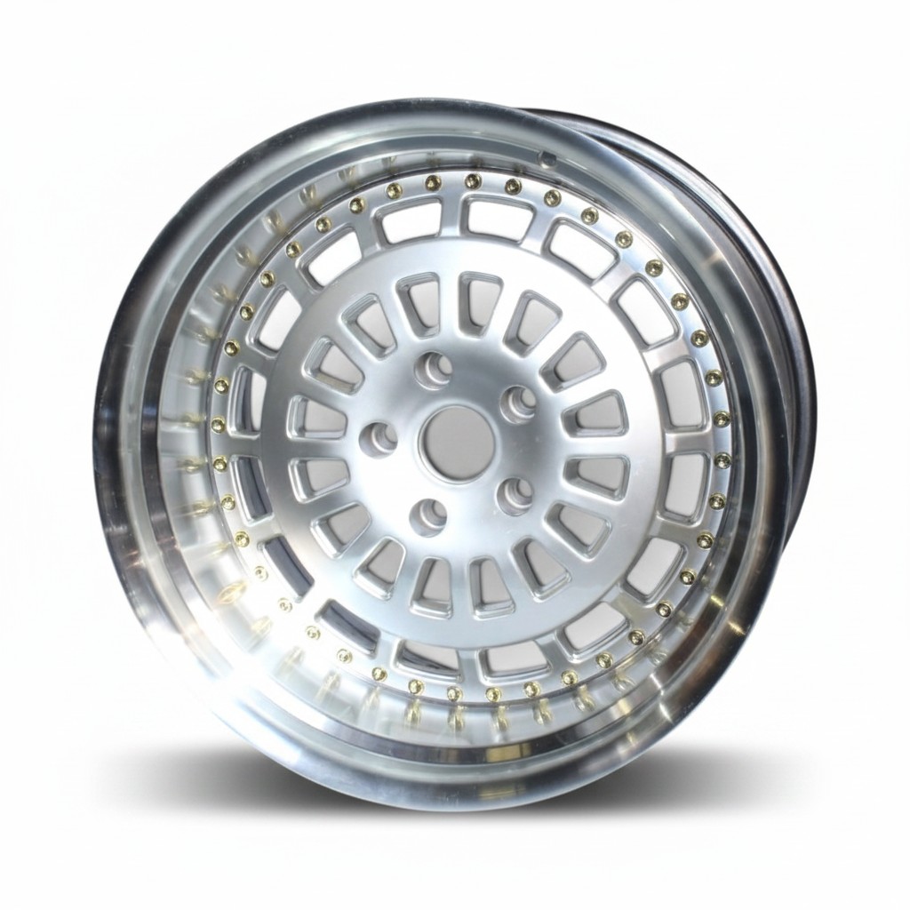 WN-20 15" WN-20 5/120 Silver Machine Lip Used Alloy Wheels - Image 1