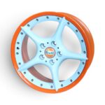 15" WN-24 5/120 Blue & Orange Used Alloy Wheels