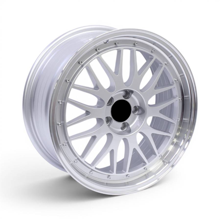 3S215 17 17" S215 5/100 Silver With Rivets Alloy Wheels - Image 1