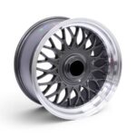 17" YKW7032 4/100 & 4/114 Gunmetal Machine Lip Alloy Wheels